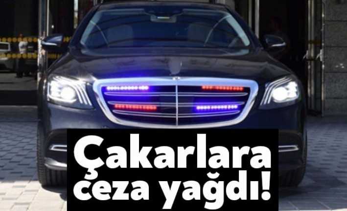 Yetkisiz çakar kullanımı ile ilgili 2019 yılından bu yana 2