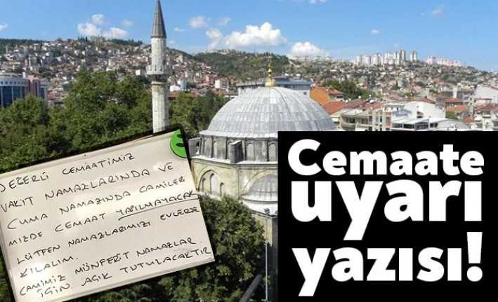 Diyanet İşleri Başkanlığı corona virüsü tedbirleri kapsamında cemaatle namaz kılınmasını