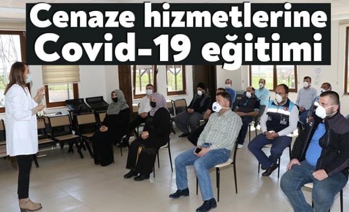 Kocaeli Büyükşehir Belediyesi cenaze hizmetleri personellerine Koronavirüs’ten vefat eden cenazelere
