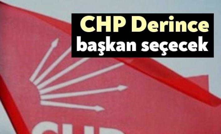 CHP Derince İlçe Örgütü Olağan Kongresi bugün üç adayın yarışına