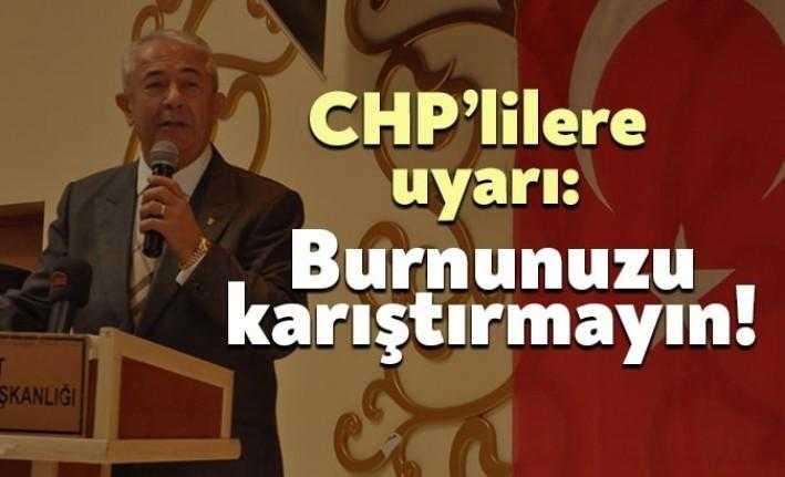 CHP İzmit İlçe 5. Olağan Kongresinde konuşan CHP İl Başkanı