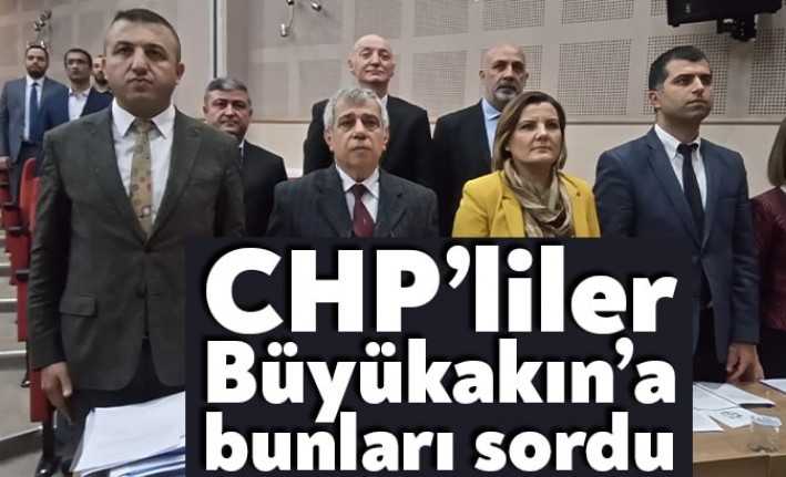 Kocaeli Büyükşehir Belediye Meclisi’nde CHP grubu, tespit ettikleri sorunları önerge