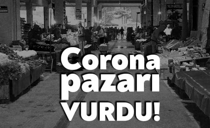 Vatandaş Cumhurbaşkanı Erdoğan’ın ‘Evden çıkmayın’ talimatına uydu. İzmit Perşembe Pazarı
