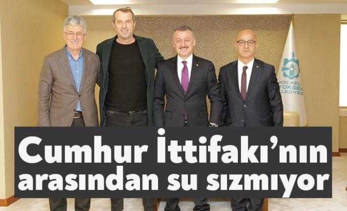 MHP Milletvekili Saffet Sancaklı ve İl Başkanı Aydın Ünlü, Kocaeli