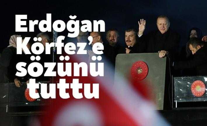 Cumhurbaşkanı Recep Tayyip Erdoğan, yerli otomobil tanıtımının ardından Körfez'de bir