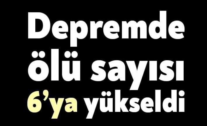 Elazığ'da 6.8 büyüklüğünde meydana gelen depremle ilgili açıklama yapan AFAD,