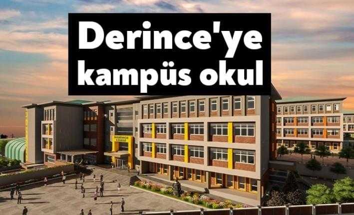 Derince Belediyesi, kampüs okul projesi kapsamında önemli adımlar attı. Derince