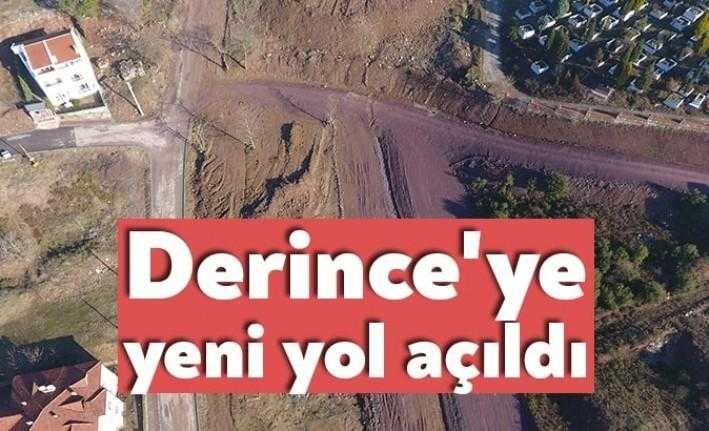 Derince Belediyesi Fen İşleri Müdürlüğü ekiplerince açılan yollar kullanıma uygun