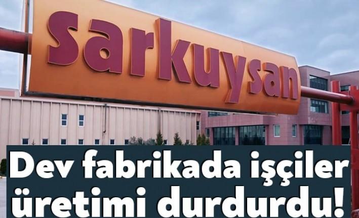Sarkuysan fabrikasından 6 işçi Koronavirüs şüphesi ile hastaneye kaldırıldı. Yapılan