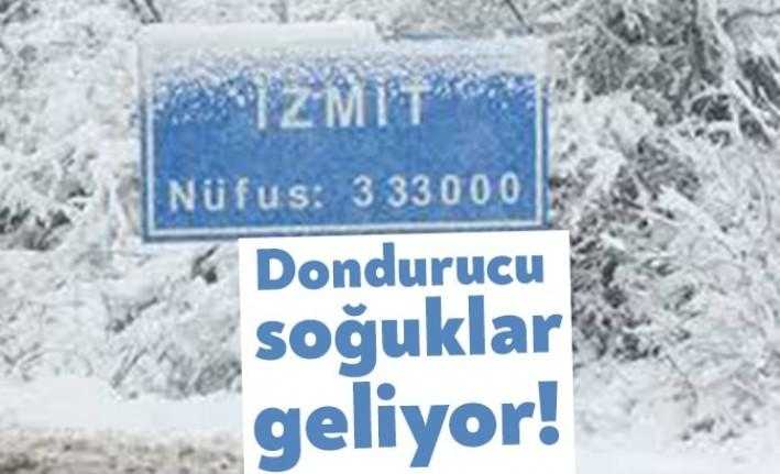 Meteoroloji 1. Bölge Müdürlüğü’nce Kocaeli’ye kar ve soğuk hava uyarısı