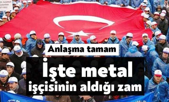 Metal sektöründe devam eden TİS görüşmeleri tamamlandı. Dün gece başlayan