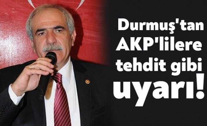 İYİ Parti Genel İdare Kurulu Üyesi Cumali Durmuş, AKP'lilere yönelik
