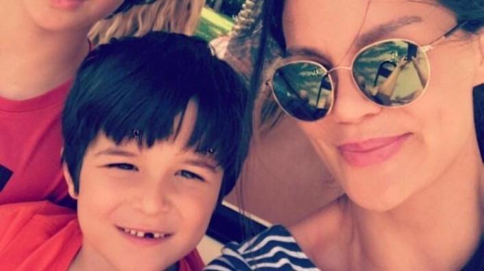 Ebru Şallı'nın eski eşi Harun Tan'dan olan 8 yaşındaki oğlu