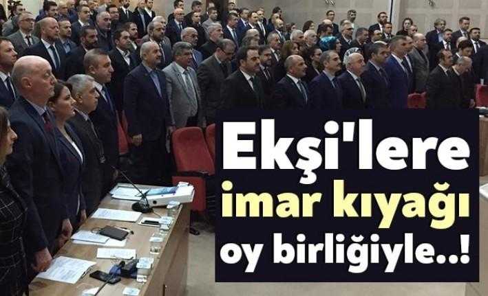 İzmit Belediye Meclisi'nde, Kocaeli Büyükşehir Belediyesi'ne getirilen Ekşi ailesine özel