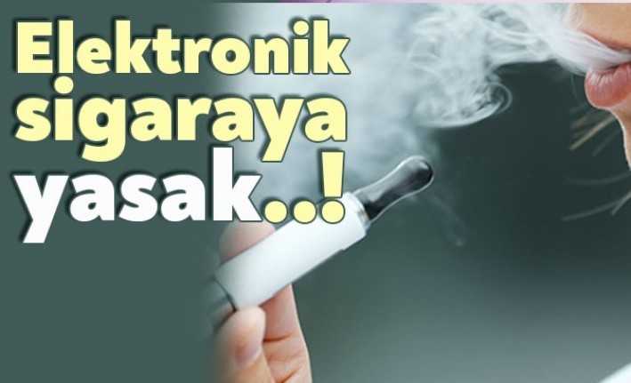 Halihazırda Sağlık Bakanlığı tarafından yasaklı olan elektronik sigaraların Türkiye'ye ithalatı