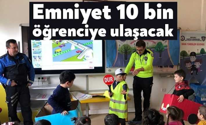 Kocaeli İl Emniyet Müdürlüğü, ilimizde 4 bin 758 öğrenciye ulaşarak