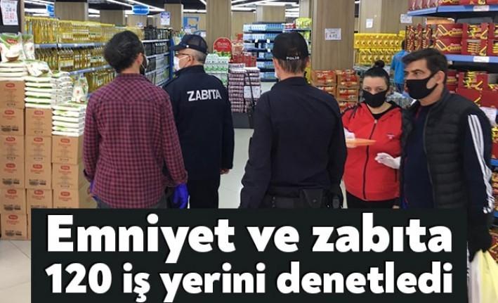 Derince Belediyesi Zabıta Müdürlüğü ekipleri Emniyet Müdürlüğü ile birlikte ilçe
