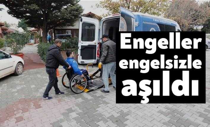 2019 yılında 5 bin 597 engelli vatandaşın ulaşımı Engelsiz Taksi