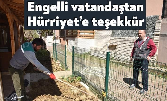 Evinin bahçe düzenlemesi için dışarıdan hizmet almak zorunda olup koronavirüs