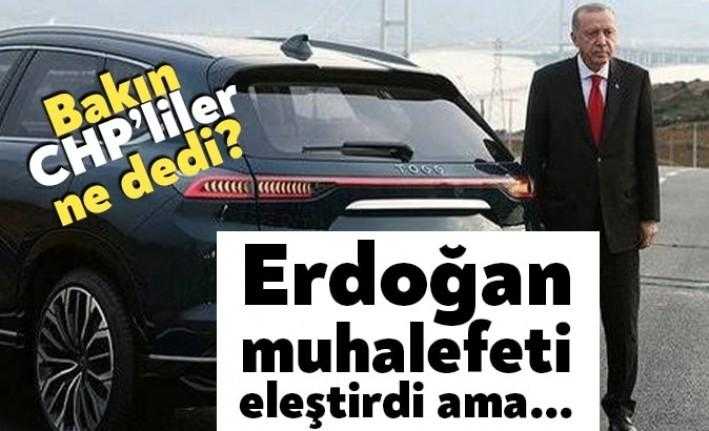 Yerli otomobil dün Gebze’de bulunan Bilişim Vadisi’nde Erdoğan’ın da katıldığı