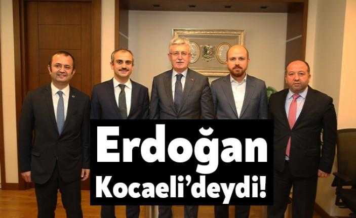 Cumhurbaşkanı Recep Tayyip Erdoğan’ın oğlu Bilal Erdoğan bugün Kocaeli’deydi. Erdoğan