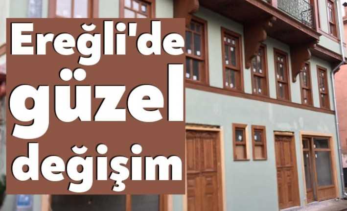 “Ereğli Evleri Hayat Buluyor” projesi kapsamında Karamürsel Ereğli Evleri, çok