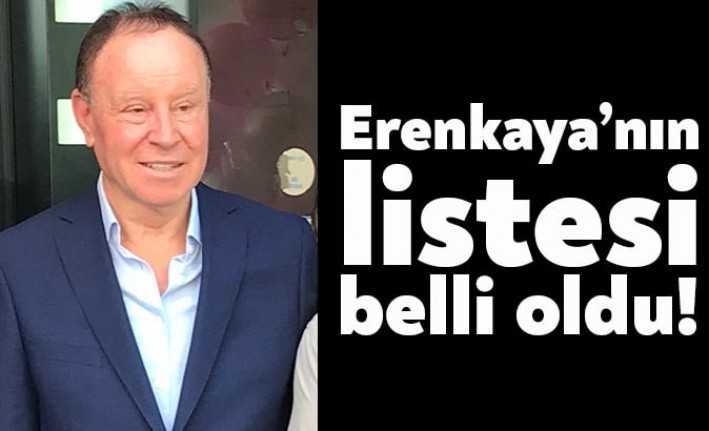 CHP Kocaeli İl Başkan Adayı Hikmet Erenkaya'nın listesi belli oldu.