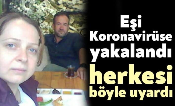 İYİ Parti İzmit İlçe Yöneticisi Tevfik Çetinkaya, eşi Binnur Çetinkaya'nın