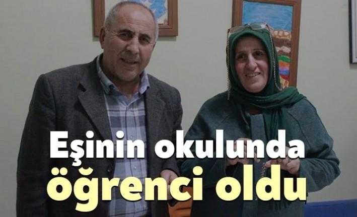 Yavuz Sultan Selim İlkokulu Müdürü Turgut Kızılkaya’nın eşi Merve Kızılkaya,
