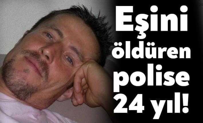 Geçtiğimiz yıl eşini silahla vurarak öldüren polis memuru İbrahim Yavuz,