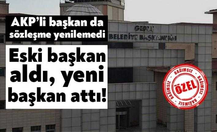 Gebze Belediye Başkanı Zinnur Büyükgöz, eski başkan Adnan Köşker’in sözleşmeli