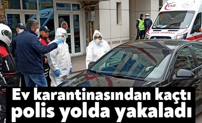 Yurt dışından gelerek Koronavirüs şüphesi nedeniyle 14 gün ev karantinası