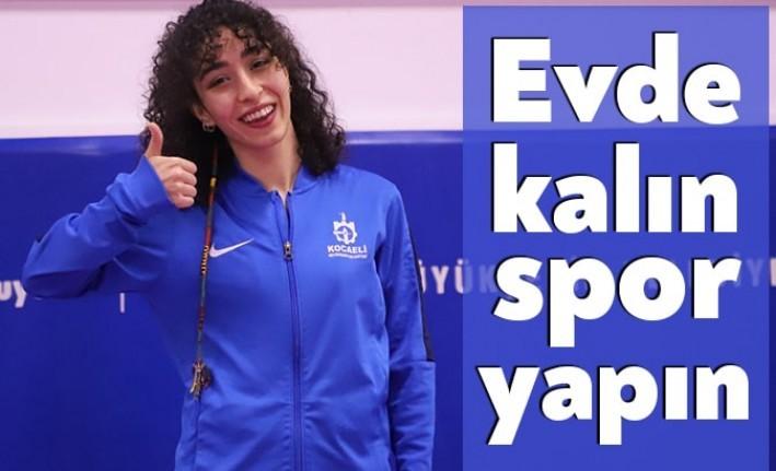 Büyükşehir, koronavirüs tedbirleri kapsamında evde spor yap projesiyle hem öğrencilerin