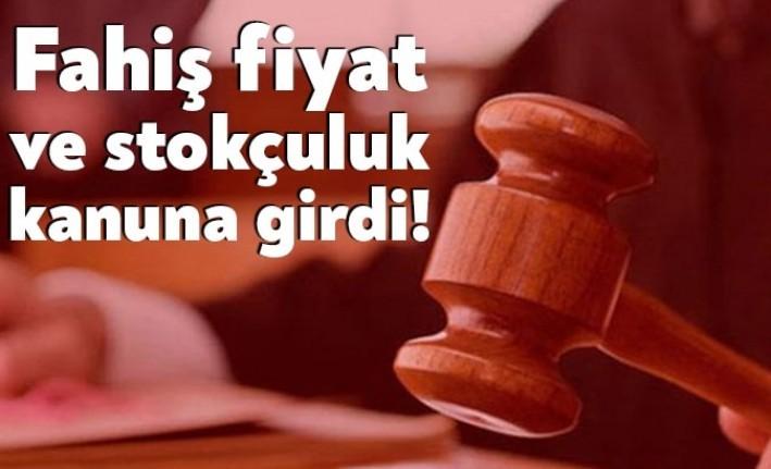 Stokçuluk ve fahiş fiyat artışları Türk Ceza Kanunu’nda yasak olmasına