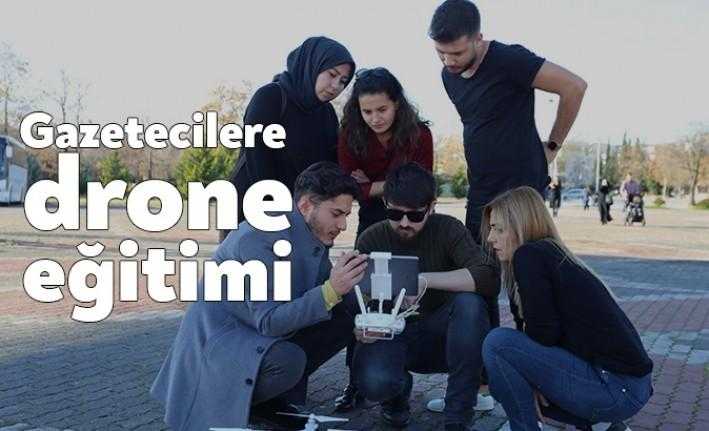 Habercilikte üçüncü göz olan drone kullanımı için verilen eğitime, KOGACE