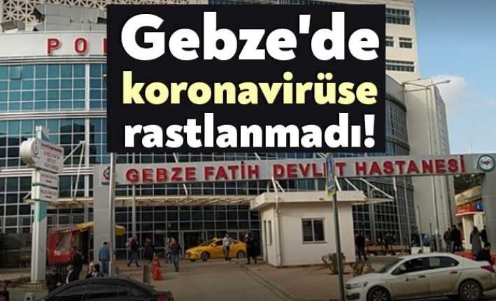 Gebze Fatih Devlet Hastanesi'nde enfeksiyon servisinde karantinaya alınan hastada korona