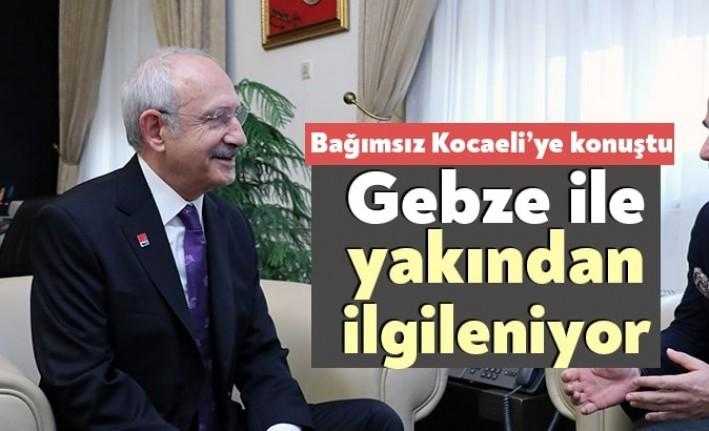 Bağımsız Kocaeli’ye konuşan CHP Genel Başkanı Kemal Kılıçdaroğlu, Gebze’nin sürekli
