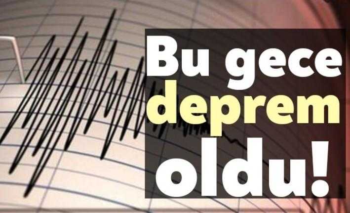 Marmara Denizi açıklarında bu gece meydana gelen deprem İsatnbul'un ilçeleri