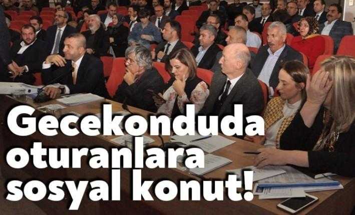 CHP Grubu, Kocaeli Büyükşehir Belediye Meclisi’nde TOKİ’nin gecekondu mahallesinde konut