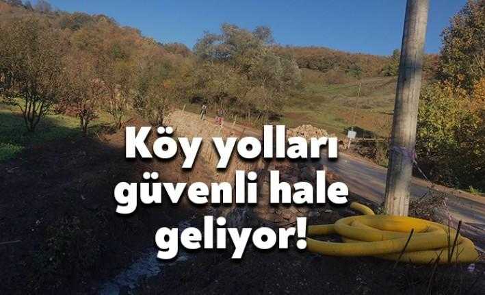 Kocaeli Büyükşehir Belediyesi, göçme tehlikesine karşı Gölcük ilçesi İcadiye köyünün