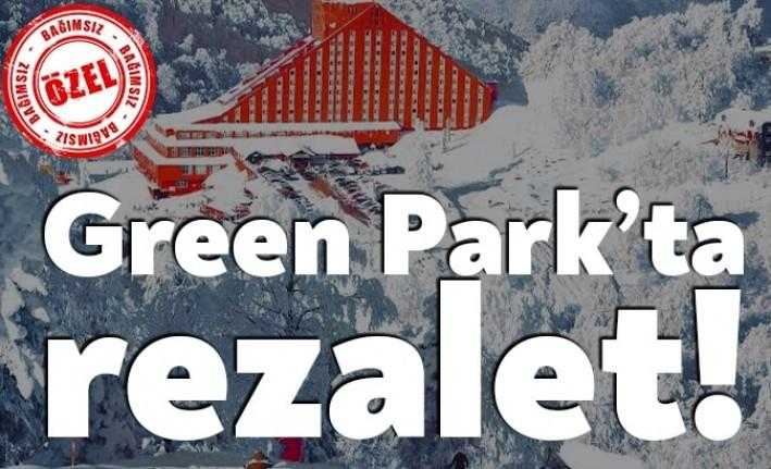 Kartepe The Green Park Resort’ta rezillik yaşandı. Otelde konaklayan vatandaş