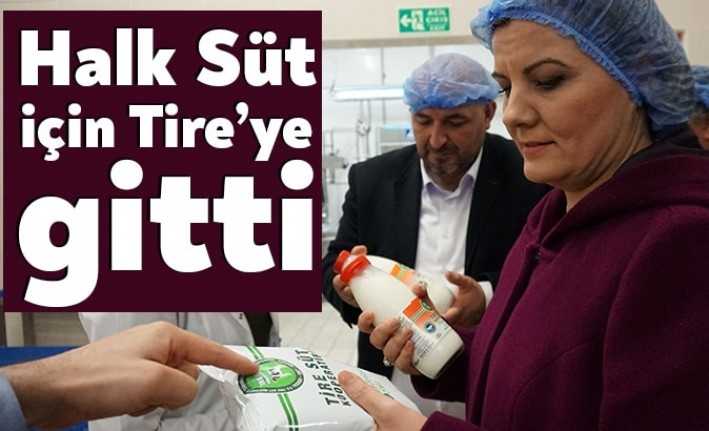 İzmit Belediye Başkanı Av. Fatma Kaplan Hürriyet, Halk Süt’ün kalbi