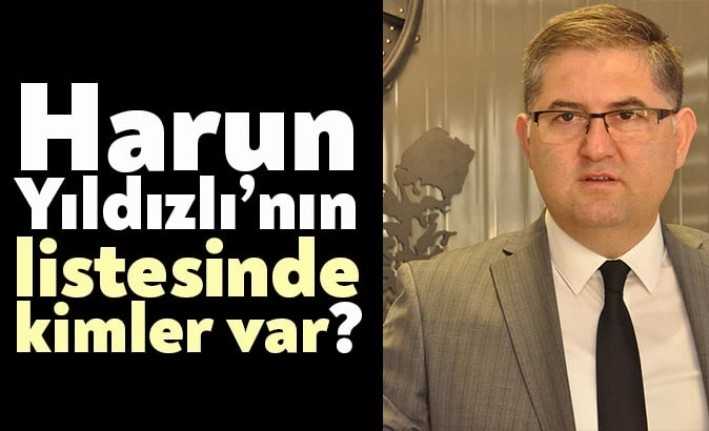 CHP Kocaeli İl Başkan Adayı Harun Yıldızlı'nın listesi belli oldu.