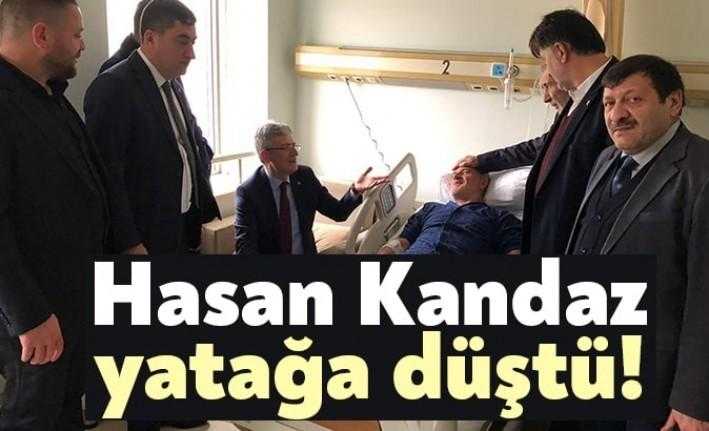 AKP Kartepe İlçe eski Başkanı Hasan Kandaz anjiyo oldu. Kandaz'ı