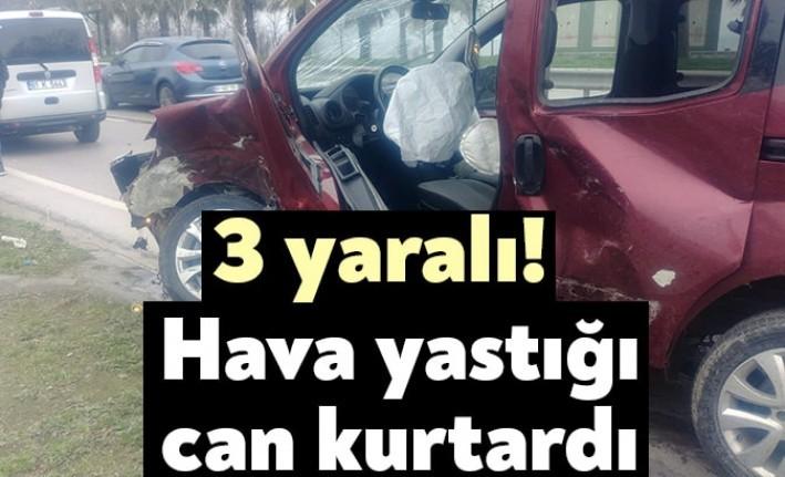 İzmit Ömer Türkçakal Bulvarı üzerinde iki aracın çarpışması sonucu meydana