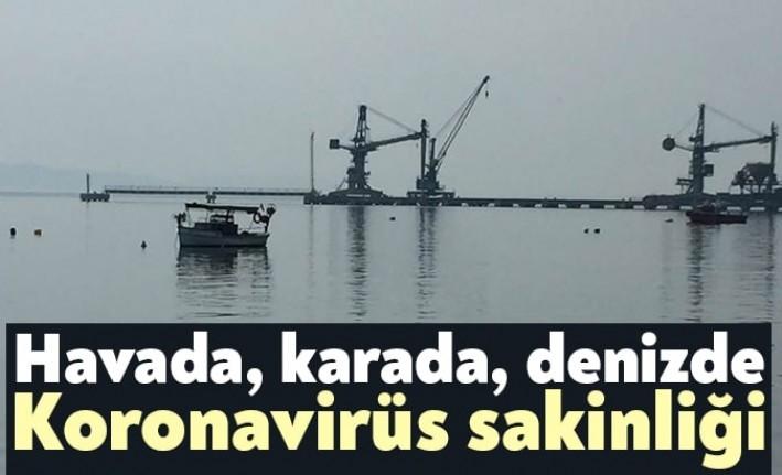Koronavirüs tedbirleri nedeniyle karada duran hayat denizde de durdu. İlimizdeki