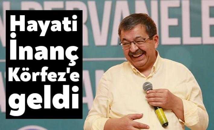 Yazar Hayati İnanç’ın konuk olarak katıldığı ‘Can Veren Pervaneler’ konulu