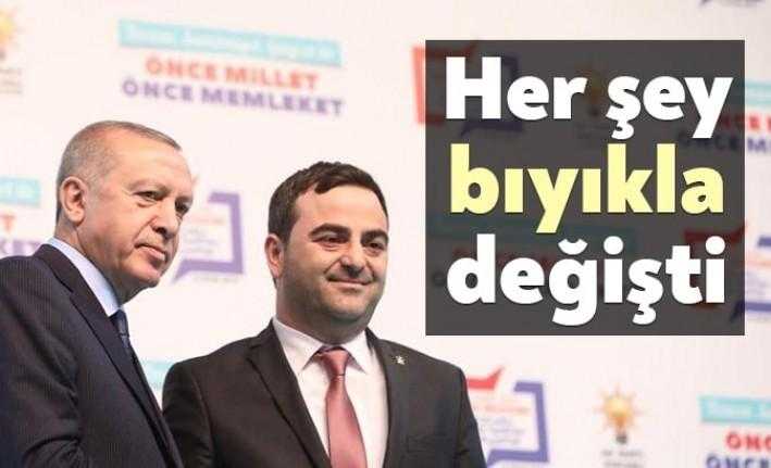 Başiskele Belediye Başkanı Yasin Özlü, aday tanıtım programından Cumhurbaşkanı Erdoğan