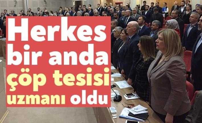 Kocaeli Büyükşehir Belediye Başkanı Tahir Büyükakın meclis toplantısında Kandıra Akçakese’ye