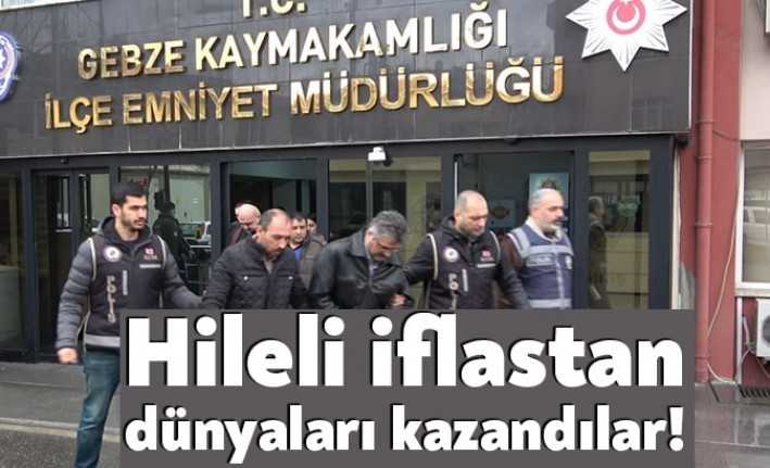 Kocaeli Emiyet Müdürlüğü KOM Şube Müdürlüğü ekipleri tarafından düzenlenen dolandırıcılık